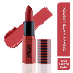 Nykaa So Creme! Creamy Matte Lipstick - Bon Appetit Baby