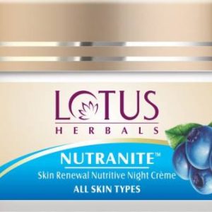 LOTUS HERBALS HERBALS NUTRANITE Skin Renewal Nutritive Night Creme(50 g)