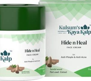 Kulsum's Kaya Kalp Hide N Heal Sandalwood Protective Base Cream, for Anti-Pimple & Anti-Acne(50 g)