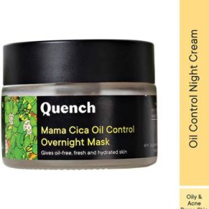 Quench Oil Control Night Cream (Overnight Korean Mask)| Calms & Controls Acne(50 ml)