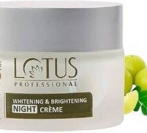 Lotus Professional PhytoRx Whitening & Brightening Night Creme(50 g)