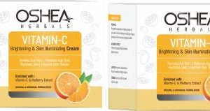 OSHEA Vitamin C brightening and skin illuminating Cream (pack of 2)(50 g)