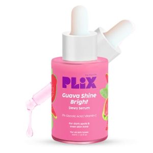 Plix Guava 3% Glycolic Acid Serum For Glowing Skin+Exfoliation