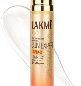 Lakmē Sun Expert 5% Nia C water-light Sunscreen gel SPF 50 Pa++++