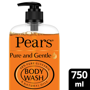 Pears Pure & Gentle Pure Glycrerin & Natural Oils 100% Soap Free (Body wash)(750ml)