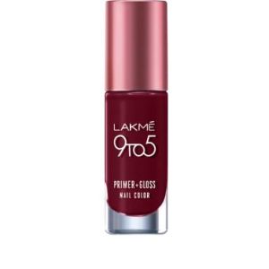 Lakme 9to5 P+G Nail Smokey Crimson