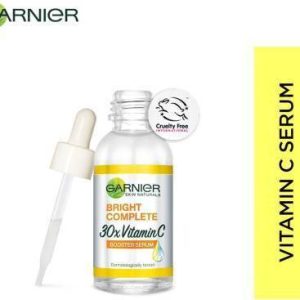 GARNIER Bright Complete Vitamin C Booster Serum - 30 ml ( Pack Of 3 )(90 ml)