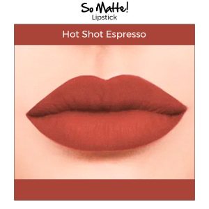 Nykaa So Matte Lipstick - Hot Shot Espresso 19 M