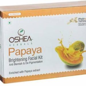 Oshea Herbal Papaya Brightening Facial Kit 62g Pack of1(62 g)