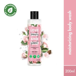 Love Beauty & Planet Murumuru Butter And Rose Moisturising Creme Body Wash(200ml)