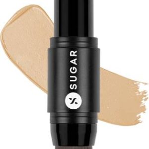 SUGAR Cosmetics 25 Macchiato with Inbuilt Brush | Mini Ace Of Face Stick Foundation(Beige 2, 7 g)