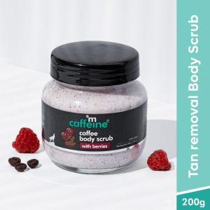 MCaffeine Coffee Body Scrub With Berries(200gm)