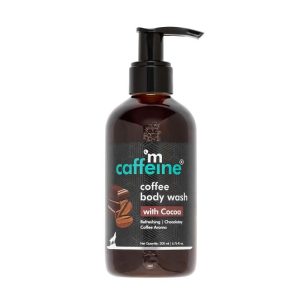 MCaffeine Coffee Body Wash with Cocoa De-Tan & Deep Cleansing Shower Gel in Chocolatey Aroma