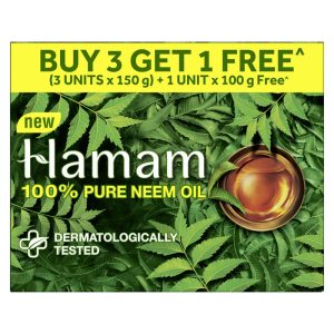 HAMAM |100% Pure Neem Oil Soap |150g B3G1 100g Free