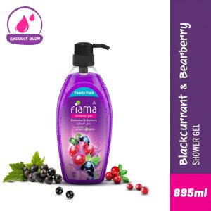 Fiama Shower Gel Blackcurrant & Bearberry Body Wash With Skin Conditioners For Radiant Glow(895ml)