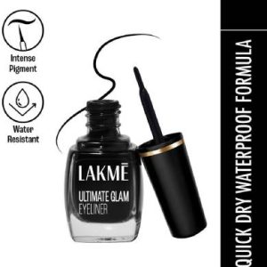 Lakme Ultimate Glam Eye Liner 9 ml(Black)