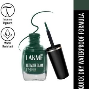 Lakme Ultimate Glam Eye Liner 9 ml(Green)