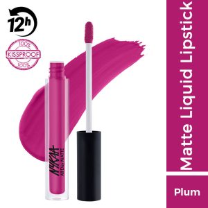 Nykaa All Day Matte Waterproof, Transfer Proof, 12H Liquid Lipstick - Teacher Tribe