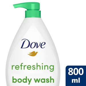 Dove Refreshing Body Wash With Cucumber & Green Tea Scent(800ml)