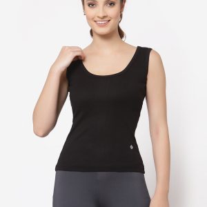 Floret Florets Signature Cotton Everyday Camisole - 1445 Black