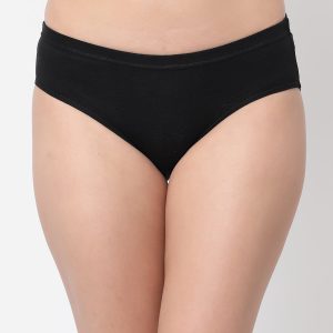 Floret Elegant Cotton Briefs Hipster - 1200 Black