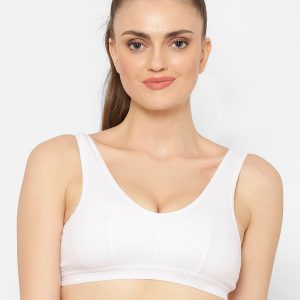 Floret Florida Cotton Sports Bra | Non-Wired | Non-Padded | Full Coverage