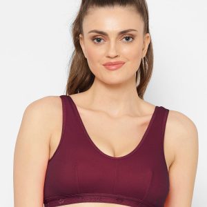 Floret Florida Cotton Sports Bra | Non-Wired | Non-Padded | Full Coverage