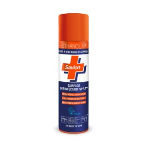 Savlon Surface Disinfectant Spray Sanitizer, 99.99% Germ Protection on Hard & Soft Surfaces(170gm)