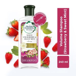 Herbal Essences Strawberry & Mint SHAMPOO, 240ml - For Cleansing & Volume - Paraben Free(240ml)