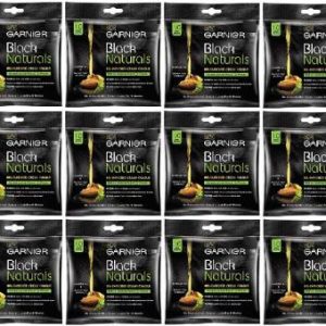 GARNIER Black Naturals Oil-Enriched Cream Hair Color , Deep Black