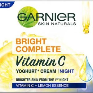 GARNIER Bright Complete VITAMIN C YOGHURT Night Cream, 18g(18 g)