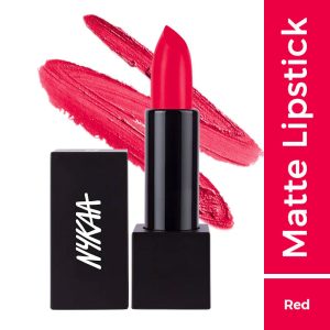 Nykaa So Matte Lipstick - Notorious Red 01 M