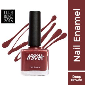 Nykaa Nail Enamel Polish - Marsala Chai 01(9ml)