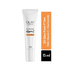 Olay Vitamin C Super Serum, 99% Pure Niacinamide , 2X Glow From 1St Use , 78% Spot Reduction(15ml)