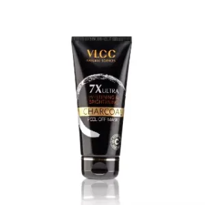 VLCC 7X Ultra Whitening & Brightening Charcoal Peel Off Mask(100 g)