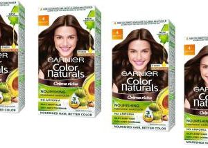 GARNIER Color NaturalsCream4 pc brown ,brown