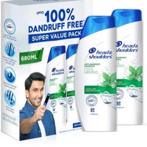 HEAD & SHOULDERS Anti Dandruff Shampoo Cool Menthol Ranveer Singh Special Edition(680 ml)
