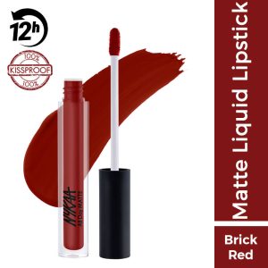 Nykaa All Day Matte Waterproof, Transfer Proof, 12H Liquid Lipstick - Dance Diva