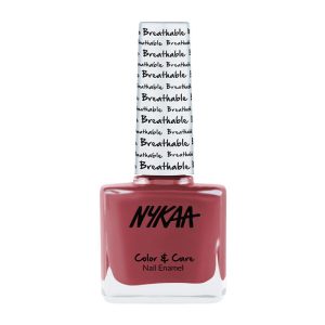 Nykaa Breathable Nail Enamel - Rosy Future - 322(9ml)