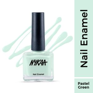 Nykaa Nail Enamel Polish - Kiwi Kooler 187(9ml)