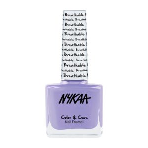 Nykaa Breathable Nail Enamel - Lazy Lilac - 327(9ml)