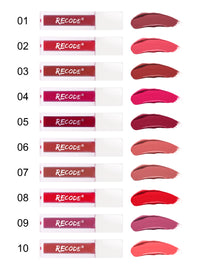 Recode 10 Silky Matte Mini Liquid Lipsticks - 12.50 ml (1.25ml x 10)