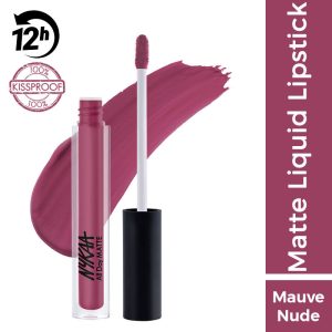 Nykaa All Day Matte Waterproof, Transfer Proof, 12H Liquid Lipstick - Top Model