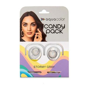 Aqualens Aquacolor Candy Pack Zero Power Colored Lenses - Stormy Gray