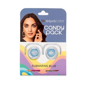 Aqualens Aquacolor Candy Pack Zero Power Colored Lenses - Submarine Blue