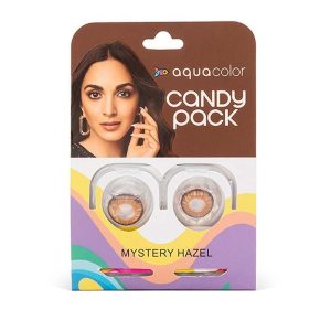 Aqualens Aquacolor Candy Pack Zero Power Colored Lenses - Mystery Hazel