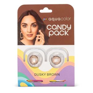 Aqualens Aquacolor Candy Pack Zero Power Colored Lenses - Dusky Brown