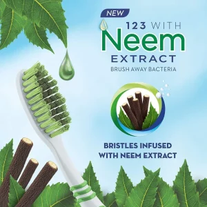 Oral-B 123 Manual Toothbrush With Neem Extract