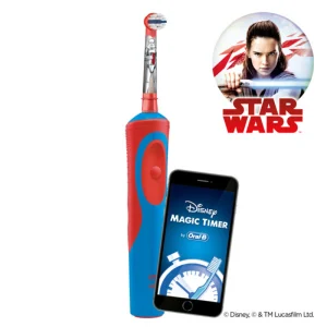 Oral-B Kids Electric Rechargeable Toothbrush Heads Replacement Refills Featuring Star Wars Characters