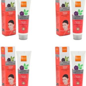 VLCC Insta Fair & Glow Premium Fairness Cream With SPF 15 Combo Pack of 3 (50gm X 3)(150 g)